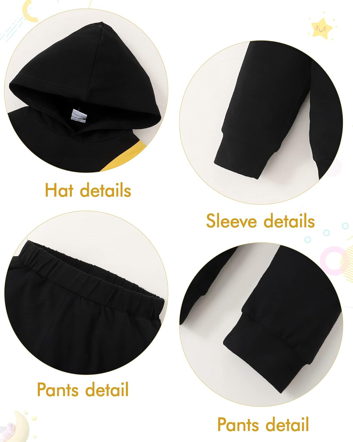 Toddler Boy Clothes Baby Outfits, Little Boys Summer Letter Printed Short Sleeve with Pants 2PCS Clothing Set