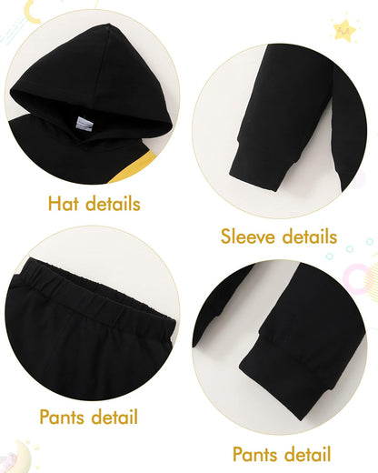 Toddler Boy Clothes Baby Outfits, Little Boys Summer Letter Printed Short Sleeve with Pants 2PCS Clothing Set